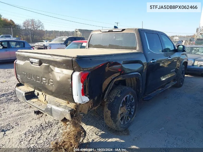 2023 Toyota Tundra Limited VIN: 5TFJA5DB8PX062466 Lot: 40660891