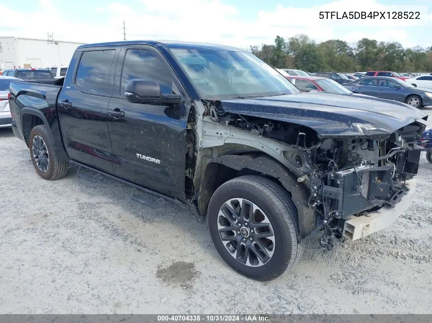 2023 Toyota Tundra Sr5 VIN: 5TFLA5DB4PX128522 Lot: 40704335