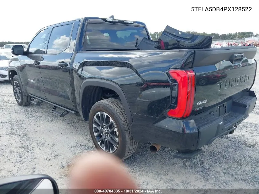 2023 Toyota Tundra Sr5 VIN: 5TFLA5DB4PX128522 Lot: 40704335