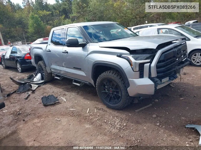 2023 Toyota Tundra Sr5 VIN: 5TFLA5DB5PX083266 Lot: 40704995