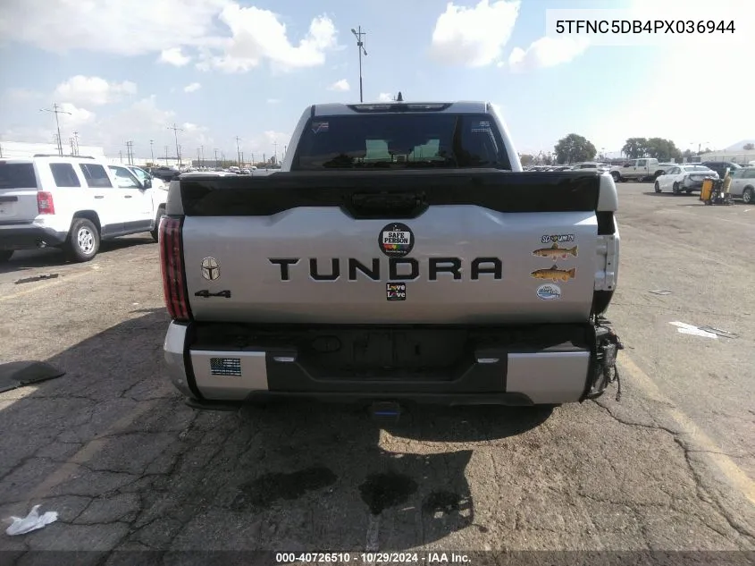 5TFNC5DB4PX036944 2023 Toyota Tundra Hybrid Platinum