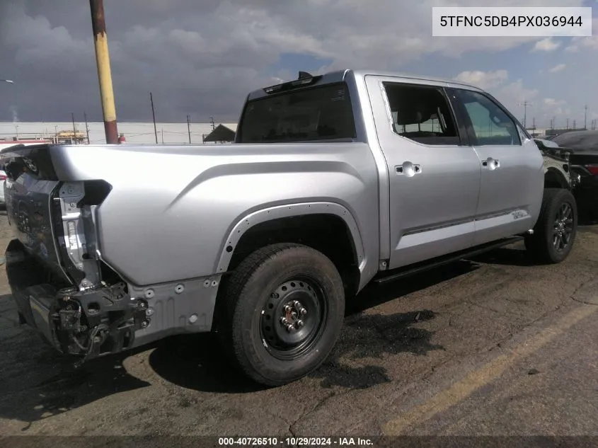 5TFNC5DB4PX036944 2023 Toyota Tundra Hybrid Platinum