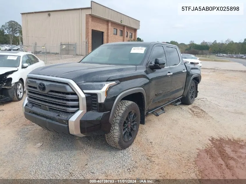 5TFJA5AB0PX025898 2023 Toyota Tundra Limited