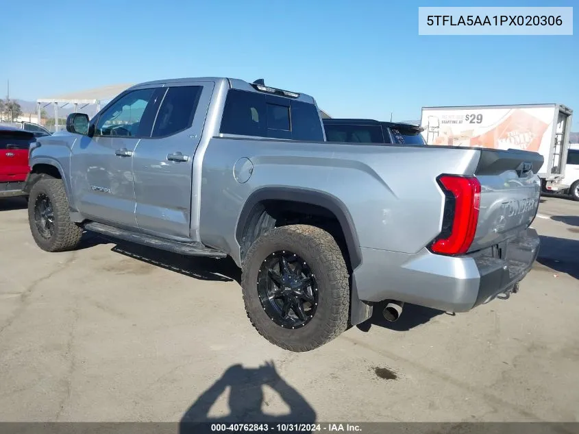 5TFLA5AA1PX020306 2023 Toyota Tundra Sr5