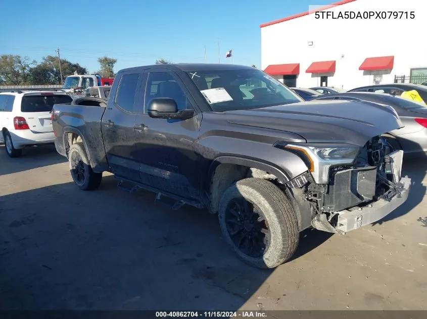 2023 Toyota Tundra Sr5 VIN: 5TFLA5DA0PX079715 Lot: 40862704