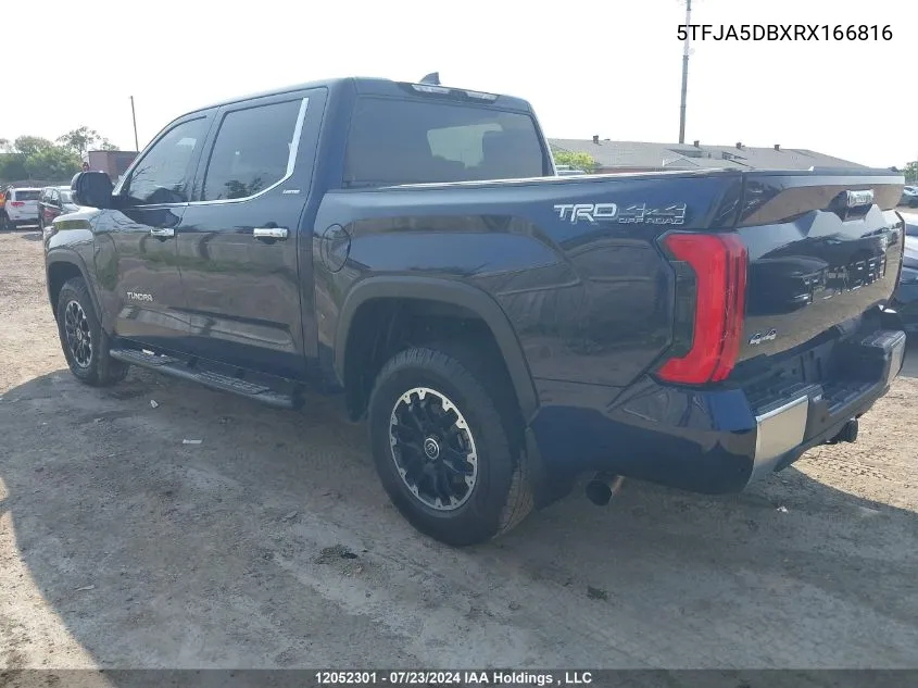 5TFJA5DBXRX166816 2024 Toyota Tundra Limited