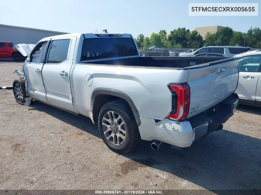 5TFMC5ECXRX005655 2024 Toyota Tundra Hybrid 1794 Edition