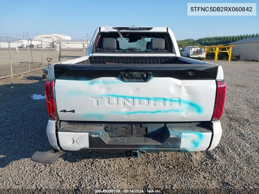 5TFNC5DB2RX060842 2024 Toyota Tundra Hybrid Platinum