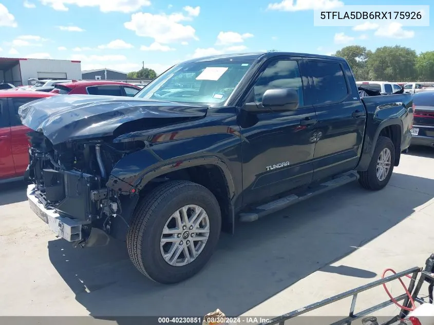 5TFLA5DB6RX175926 2024 Toyota Tundra Sr5