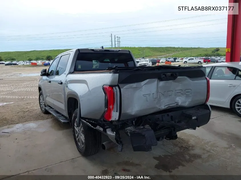 5TFLA5AB8RX037177 2024 Toyota Tundra Sr5