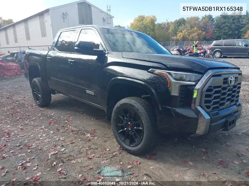 5TFWA5DB1RX165348 2024 Toyota Tundra Platinum