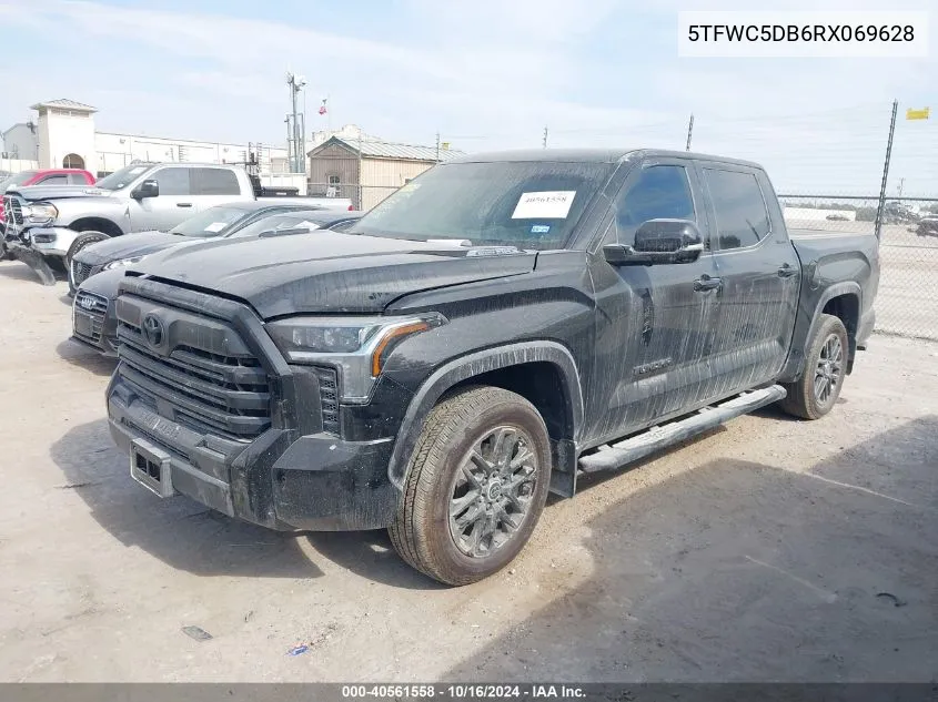 5TFWC5DB6RX069628 2024 Toyota Tundra Hybrid Limited