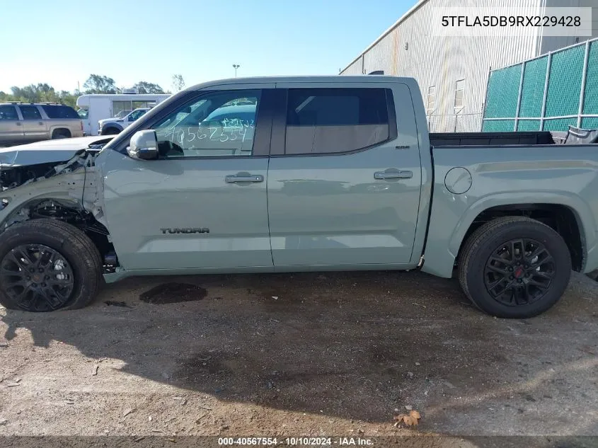 2024 Toyota Tundra Sr5 VIN: 5TFLA5DB9RX229428 Lot: 40567554