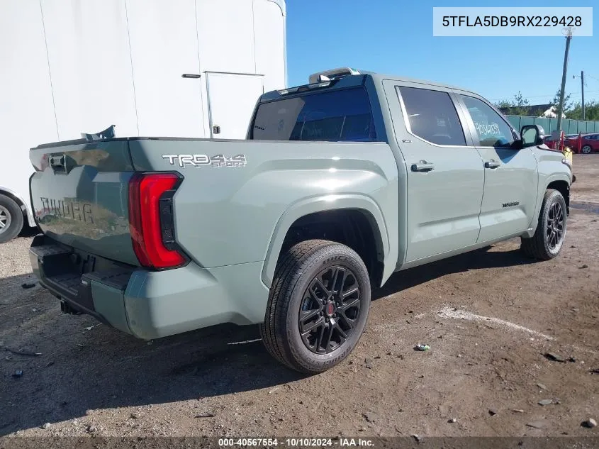 5TFLA5DB9RX229428 2024 Toyota Tundra Sr5