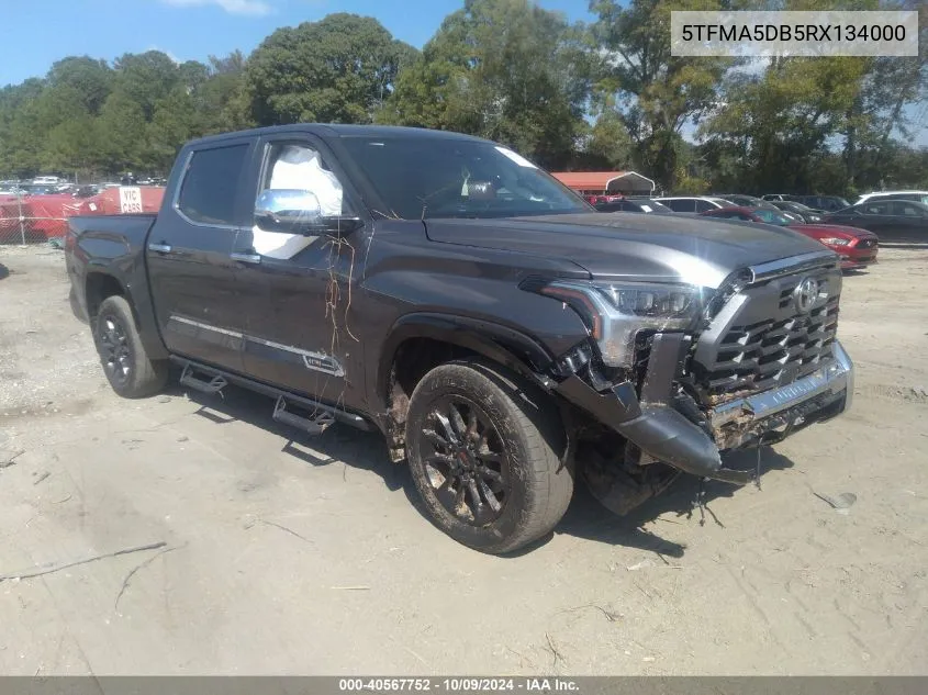 5TFMA5DB5RX134000 2024 Toyota Tundra 1794 Edition