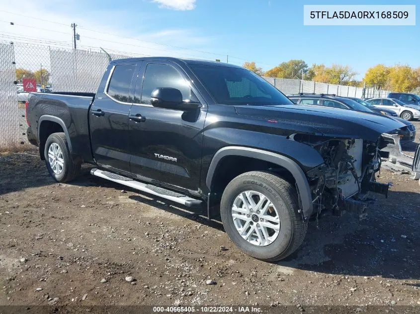 2024 Toyota Tundra Sr5 VIN: 5TFLA5DA0RX168509 Lot: 40665405