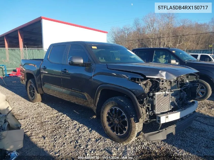 2024 Toyota Tundra Sr5 VIN: 5TFLA5DB4RX150717 Lot: 40804730