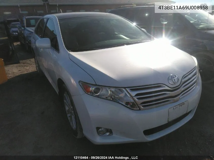 2009 Toyota Venza VIN: 4T3BE11A69U008958 Lot: 12110464