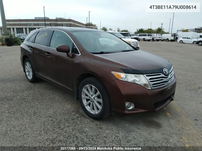 2009 Toyota Venza VIN: 4T3BE11A79U008614 Lot: 20177086