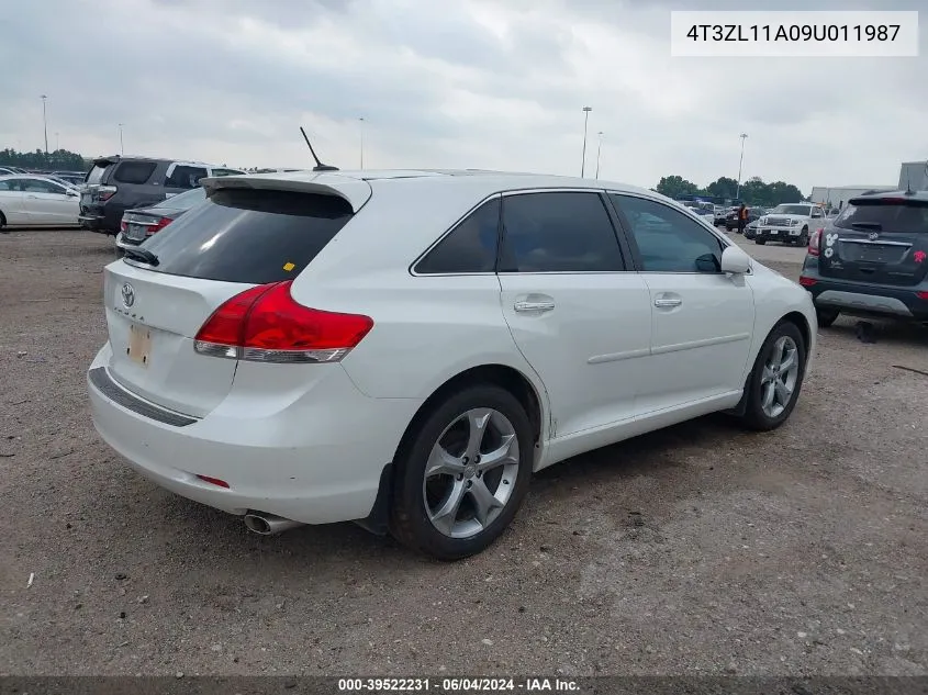 4T3ZL11A09U011987 2009 Toyota Venza