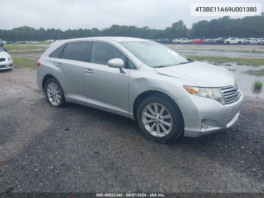 2009 Toyota Venza VIN: 4T3BE11A69U001380 Lot: 40022340