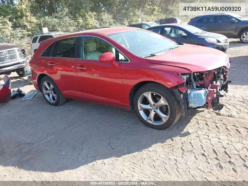 4T3BK11A59U009320 2009 Toyota Venza Base V6