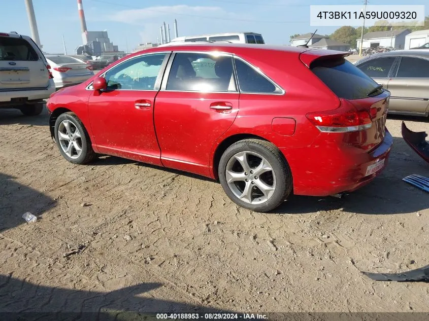 4T3BK11A59U009320 2009 Toyota Venza Base V6