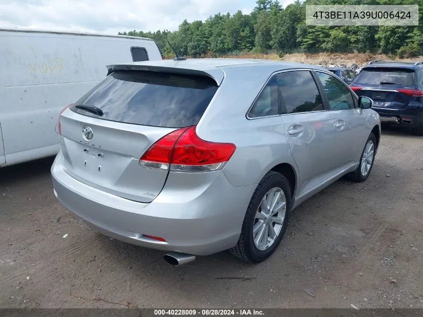 4T3BE11A39U006424 2009 Toyota Venza