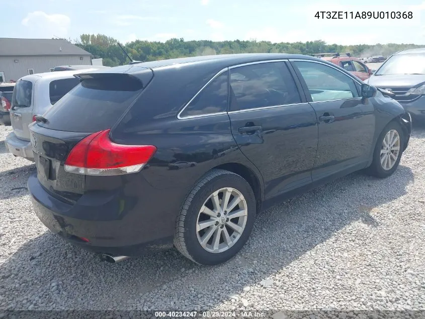 2009 Toyota Venza VIN: 4T3ZE11A89U010368 Lot: 40234247