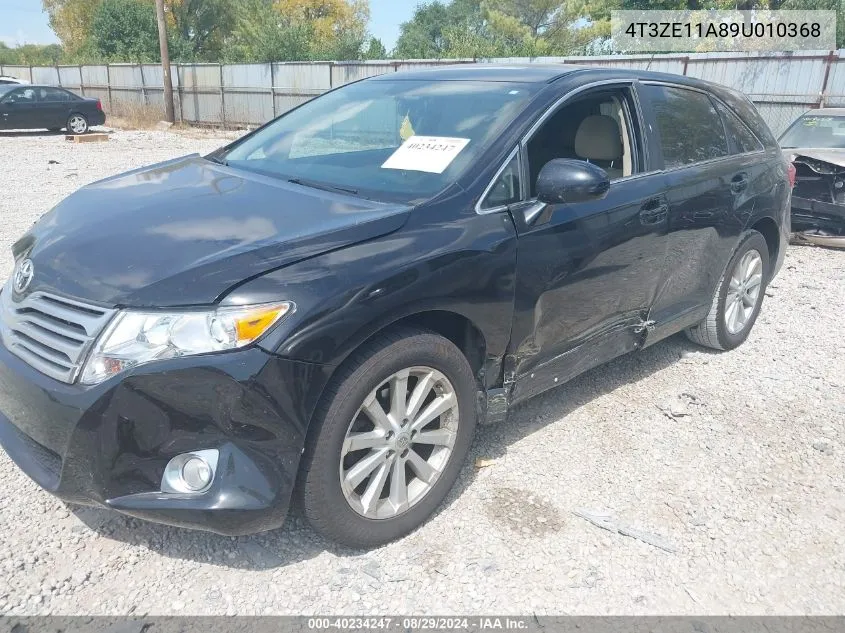 2009 Toyota Venza VIN: 4T3ZE11A89U010368 Lot: 40234247