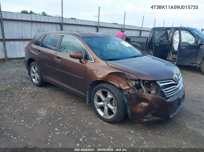 2009 Toyota Venza VIN: 4T3BK11A59U015733 Lot: 40264021