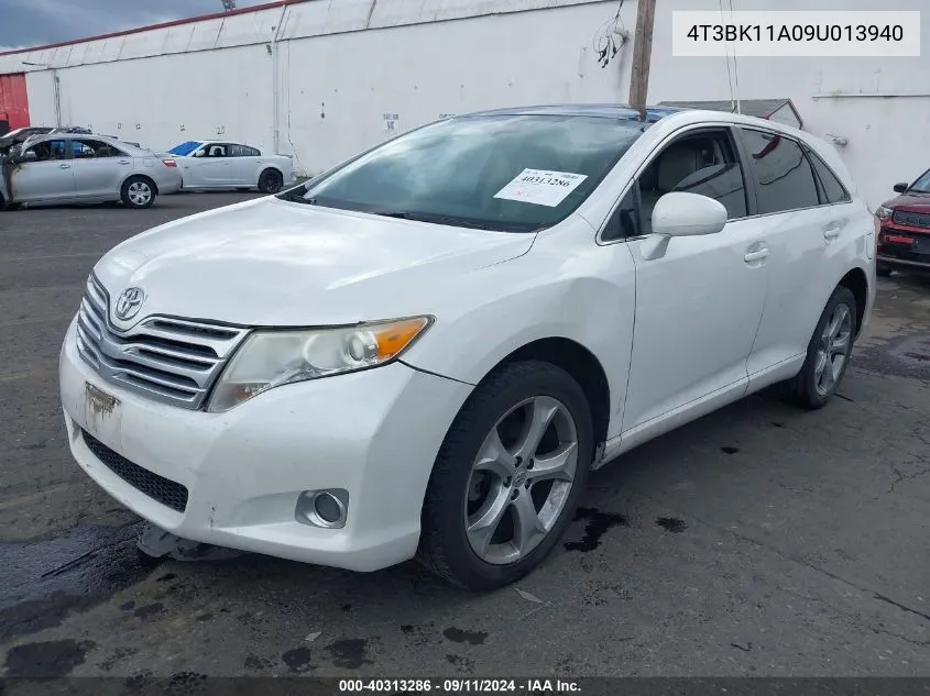 2009 Toyota Venza Base V6 VIN: 4T3BK11A09U013940 Lot: 40313286