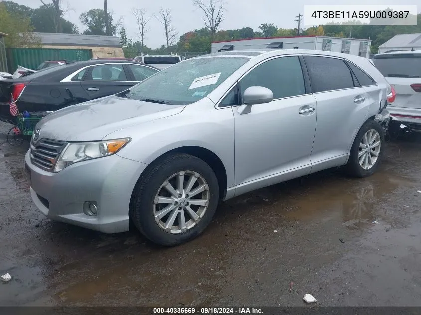 2009 Toyota Venza VIN: 4T3BE11A59U009387 Lot: 40335669