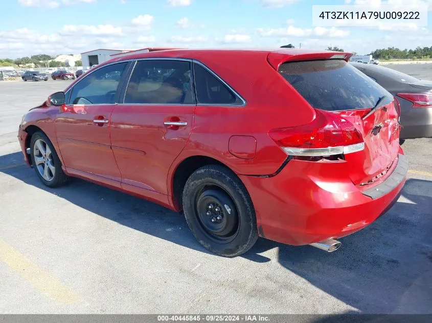 2009 Toyota Venza Base V6 VIN: 4T3ZK11A79U009222 Lot: 40445845