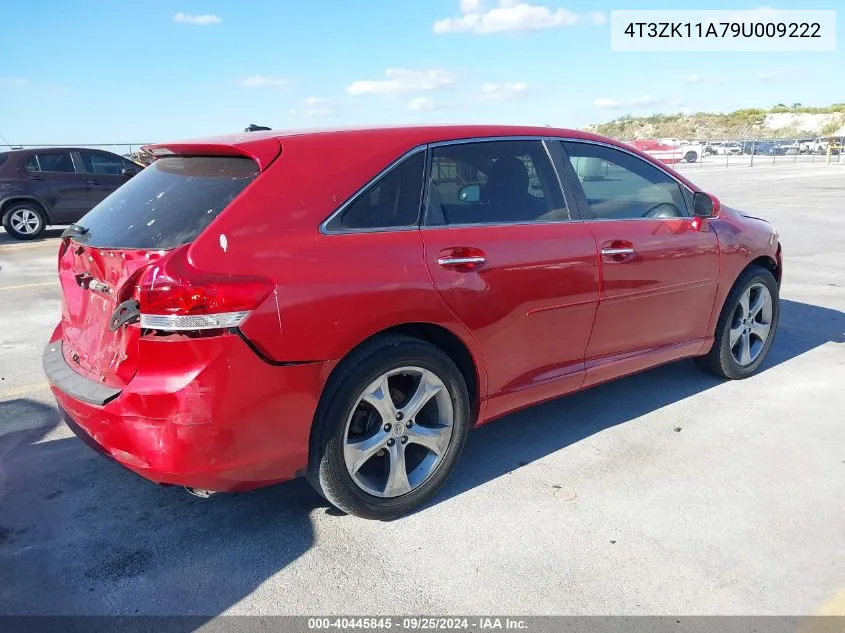 2009 Toyota Venza Base V6 VIN: 4T3ZK11A79U009222 Lot: 40445845