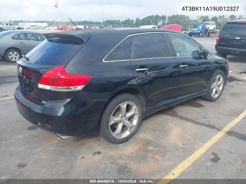 4T3BK11A19U012327 2009 Toyota Venza Base V6