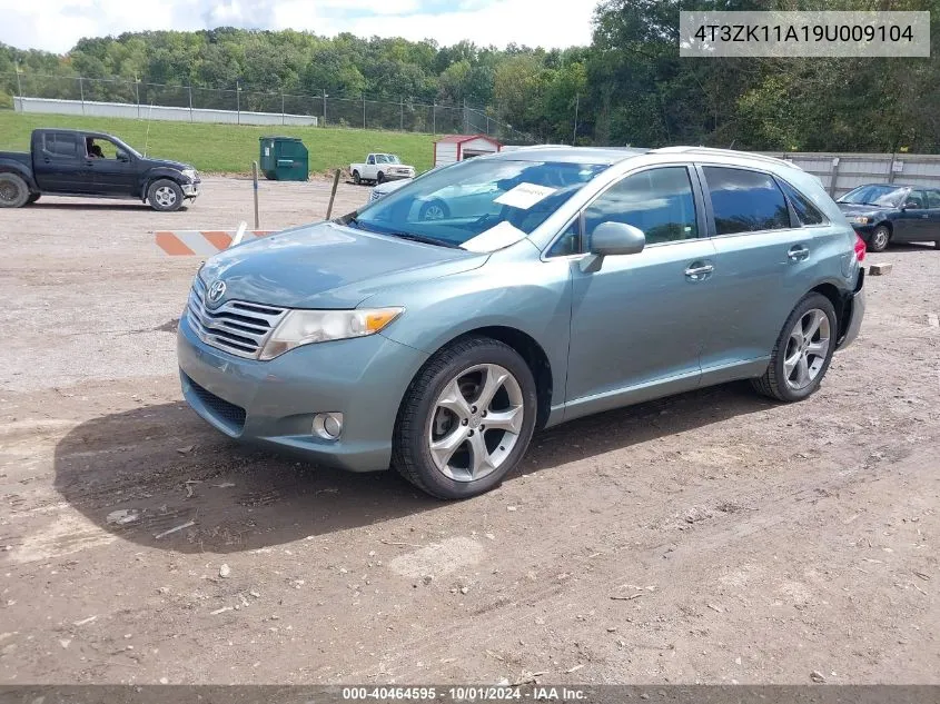 2009 Toyota Venza Base V6 VIN: 4T3ZK11A19U009104 Lot: 40464595