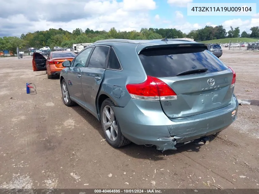 2009 Toyota Venza Base V6 VIN: 4T3ZK11A19U009104 Lot: 40464595