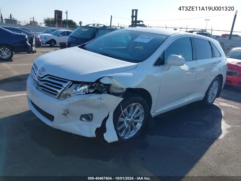 2009 Toyota Venza VIN: 4T3ZE11A19U001320 Lot: 40467604