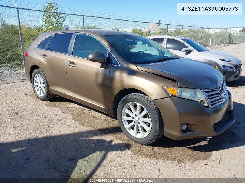 2009 Toyota Venza VIN: 4T3ZE11A39U005773 Lot: 40469301