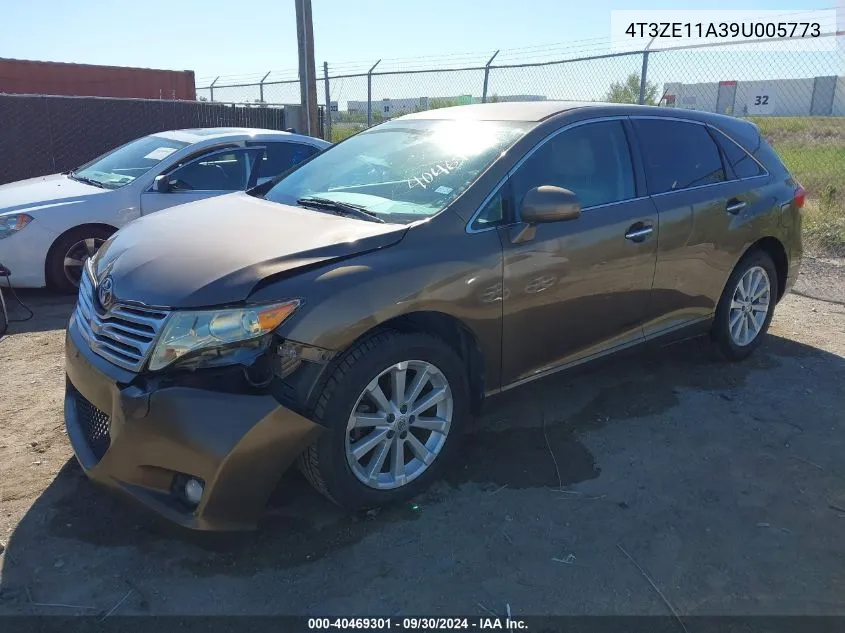 2009 Toyota Venza VIN: 4T3ZE11A39U005773 Lot: 40469301