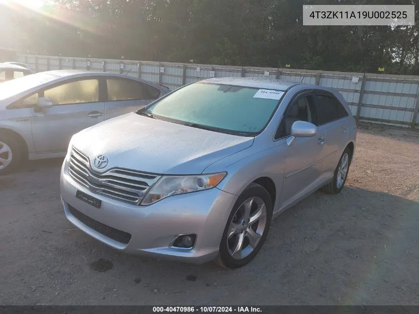 2009 Toyota Venza VIN: 4T3ZK11A19U002525 Lot: 40470986