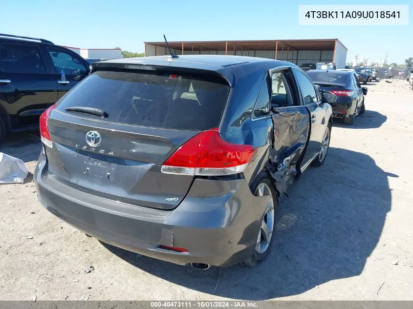 4T3BK11A09U018541 2009 Toyota Venza