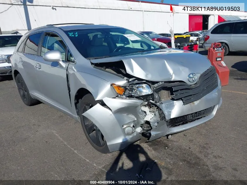 4T3BK11A89U019503 2009 Toyota Venza Base V6