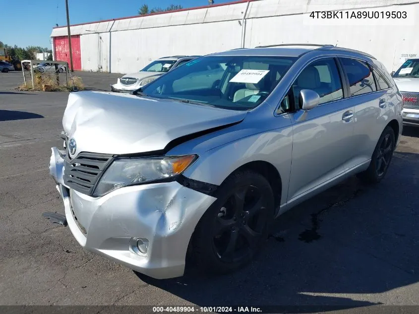 4T3BK11A89U019503 2009 Toyota Venza Base V6