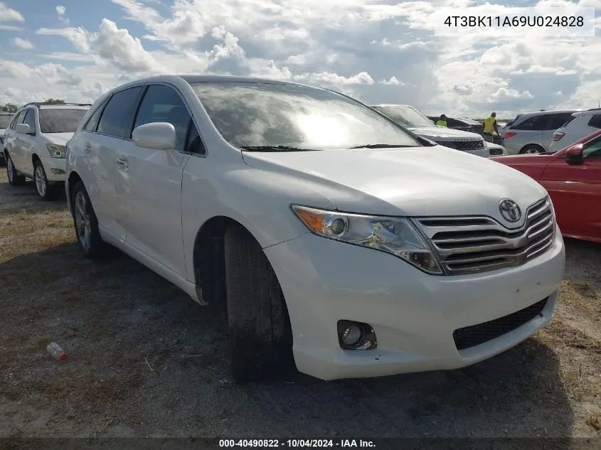 2009 Toyota Venza Base V6 VIN: 4T3BK11A69U024828 Lot: 40490822