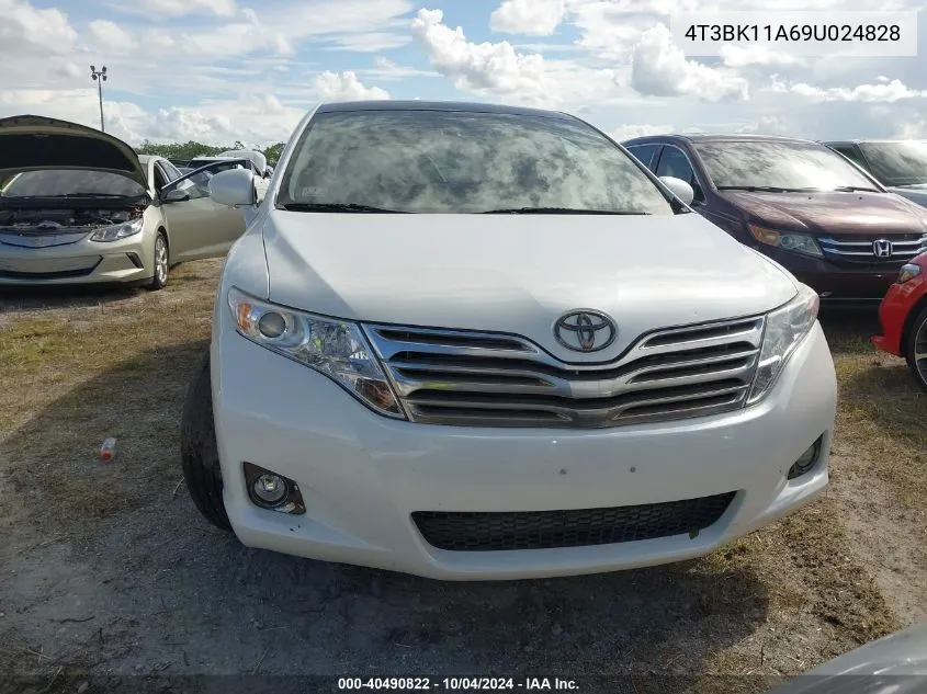 2009 Toyota Venza Base V6 VIN: 4T3BK11A69U024828 Lot: 40490822