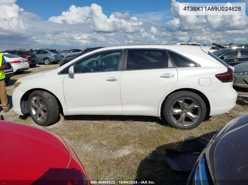 2009 Toyota Venza Base V6 VIN: 4T3BK11A69U024828 Lot: 40490822