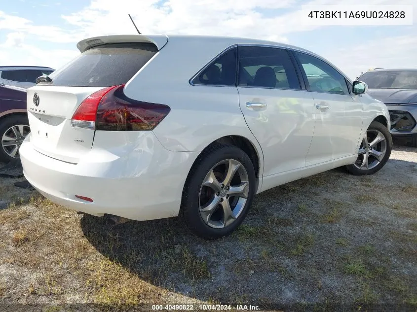 2009 Toyota Venza Base V6 VIN: 4T3BK11A69U024828 Lot: 40490822