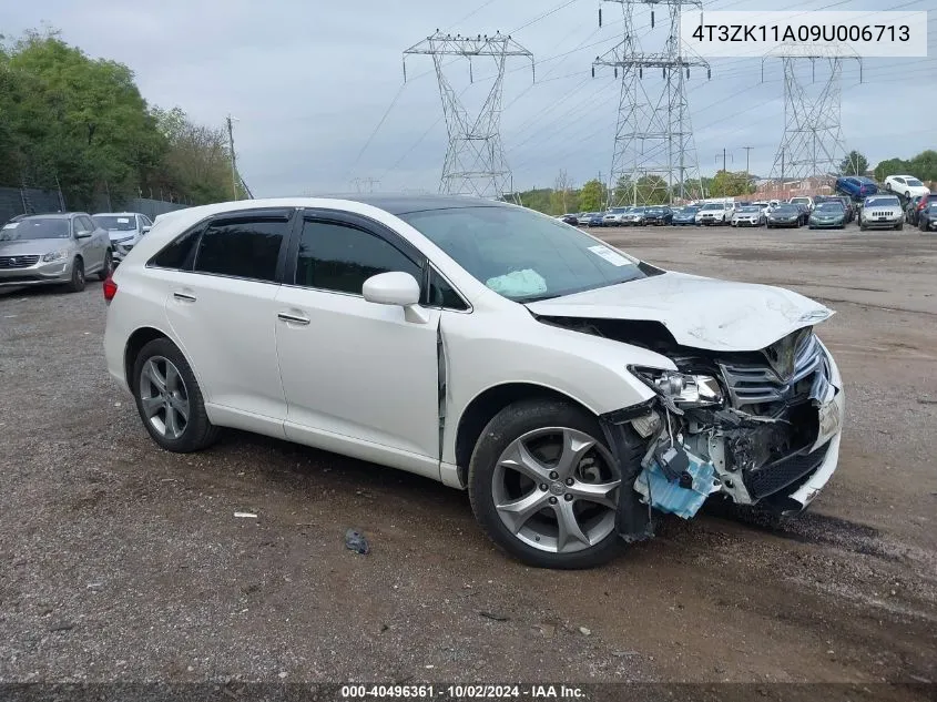 2009 Toyota Venza Base V6 VIN: 4T3ZK11A09U006713 Lot: 40496361